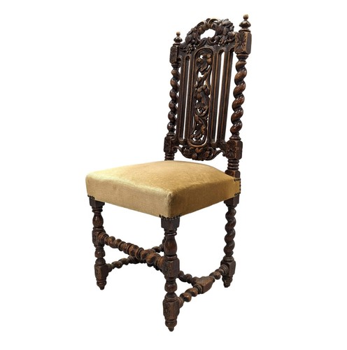 Série chaises chêne - chaises, en