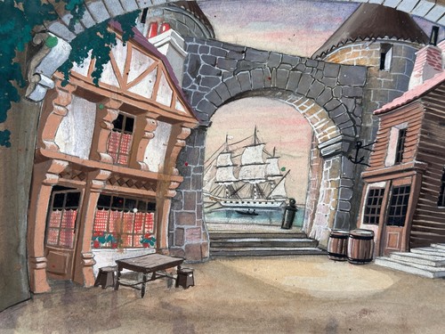 Dessin ancien décor - ancien, de