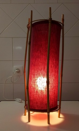Lampe rotin rattan bambou - lampe, rotin/rattan/bambou