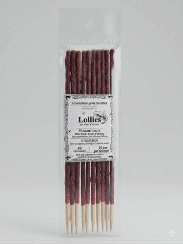 Lollies aux fleurs hibiscus - fleurs, d'hibiscus
