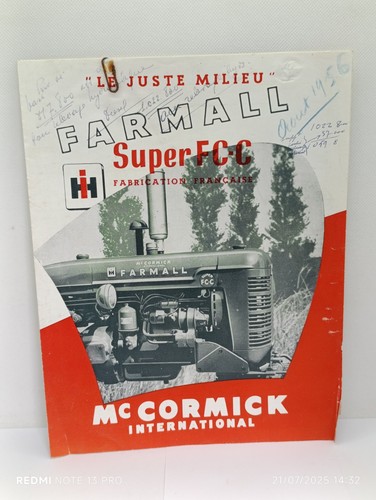 Brochure prospectus tracteur - prospectus,