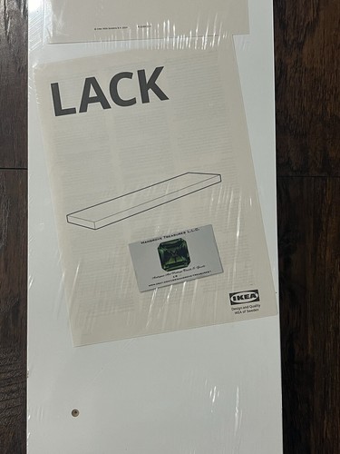 Brand new ikea lack - lack, wall