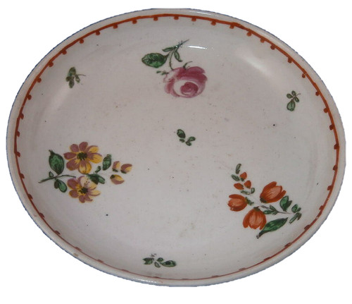 Sous tasse florale - sous-tasse, en
