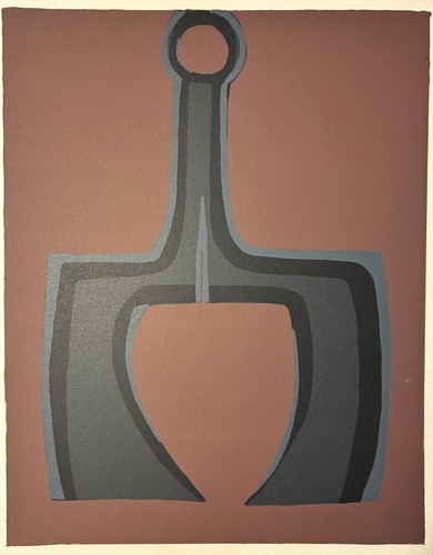 Lithographie raoul ubac 1978 - raoul,