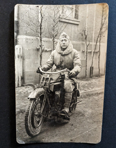 Carte photo une - d'une, bsa