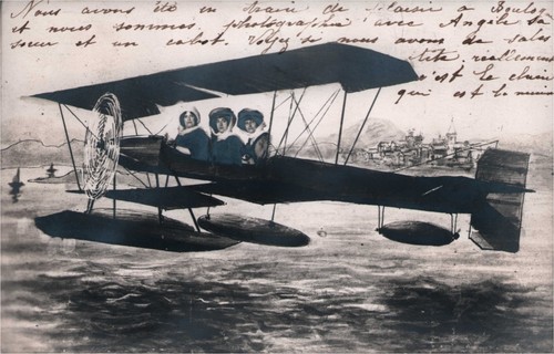 Cpa fantaisie photomontage - cpa,