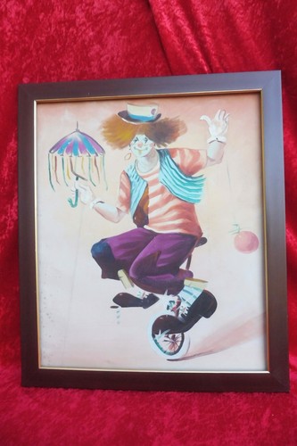 Beau tableau clown sur - beau, un