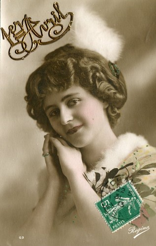 1er avril jeune femme - 1er,