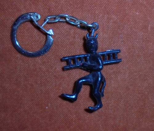 Porte clés figurine diable - figurine,