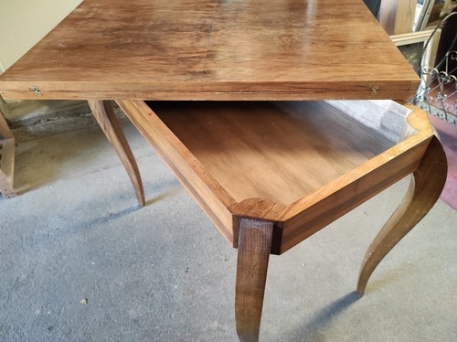 Ancienne table bois année - table,