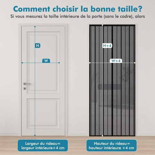 Sekey moustiquaire porte - moustiquaire, de