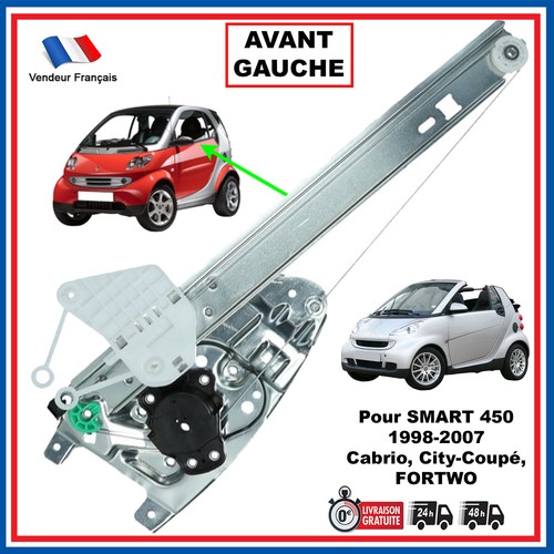 Leve vitre avant gauche - leve,