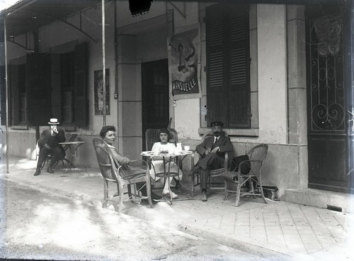 Terrasse café 1920 - terrasse,