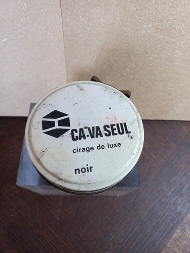 Boite metal seul - boite, cirage