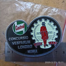 VESPA CLUB PLACCA PLAKETTE BADGE GS 150 160 1960 london