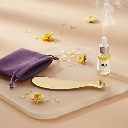 Racloir gua sha - racloir, miroir