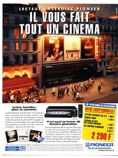 1995 / Pioneer / CD player / cinema / video / advertising / advertising
