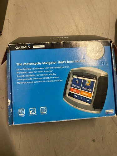 Garmin zumo 550 motorcycle - garmin,