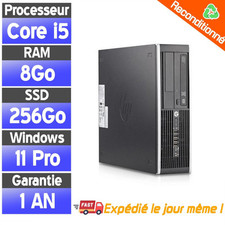⭐☑️⭐HP Compaq 8200 Elite SFF - Intel Core i5 - 8Go Ram - 256Go SSD - Windows 10⭐