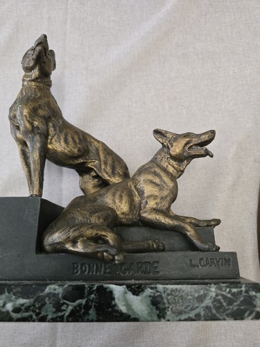Sculpture berger allemand - sculpture,