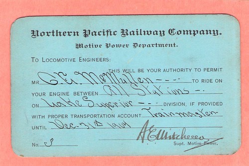 Motive power special - special, 1904