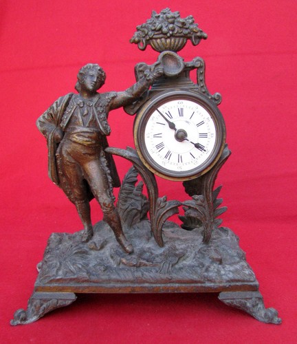 Tauromachie pendule ancienne - pendule,