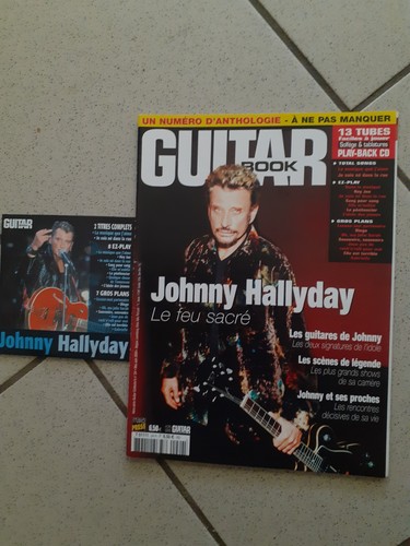 Johnny hallyday guitare book - johnny,
