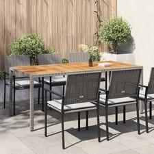 Bois d'Acacia Table de Jardin