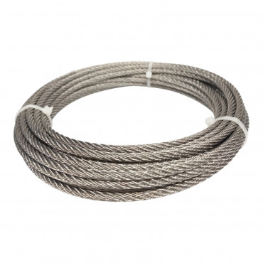 Cable diamètre 5mm inox - cable,