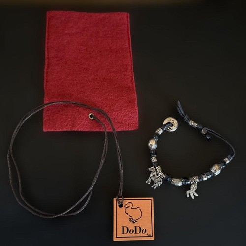Bracelet cuir pomellato - en,