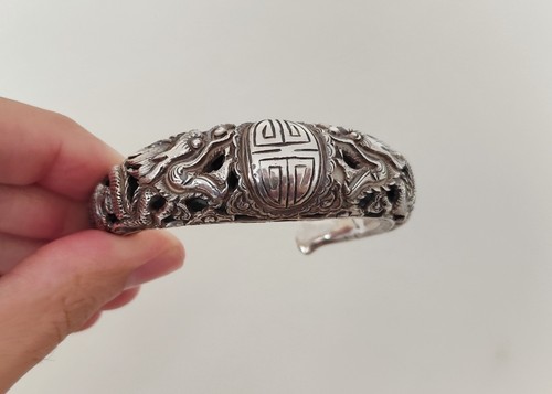 Bracelet chinois ancien en - ,