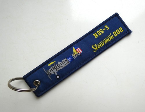 Porte clé flamme avion biplan - porte,
