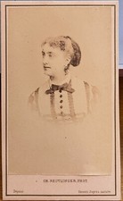 ✒ REUTLINGER Photo CD Léontine MASSIN Dramatic Artist Prostitute - NANA ZOLA