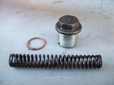 Porsche 944 & 944 Turbo 3-Piece Oil Pressure Relief Valve - '86 & Earlier .