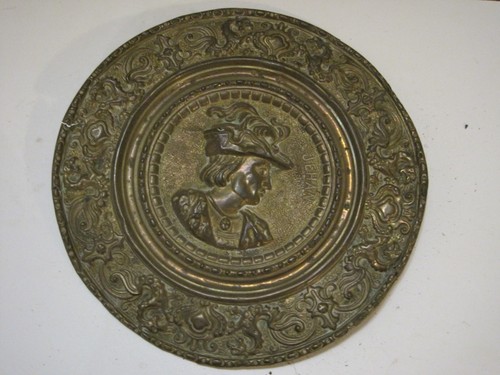 Plaque cuivre embouti - plaque,
