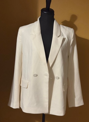 Pimkie blazer femme blanc uni