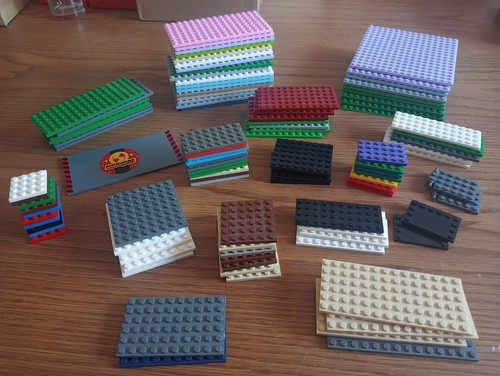 Lego lot plaque kg - lot, 1,2