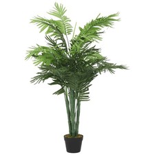 Palmier artificiel 28 feuilles 120 cm vert plante artificielle vidaXL
