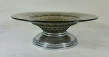 Ancienne coupe en verre fumé