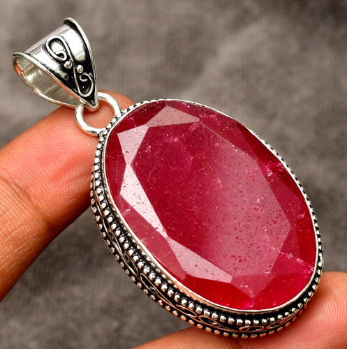 Pendentif argent sterling - en,