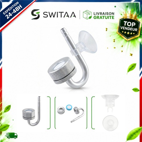 Qwork diffuseur co2 aquarium - diffuseur,
