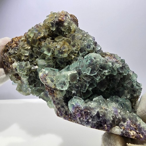 Spécimen cube fluorite - cube,