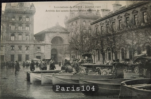 104 paris inondations de - n°,