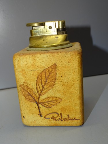 Briquet herbier signé - signé, r