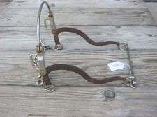 Antique Brown Wire Nose Mechanical Hackamore 30469