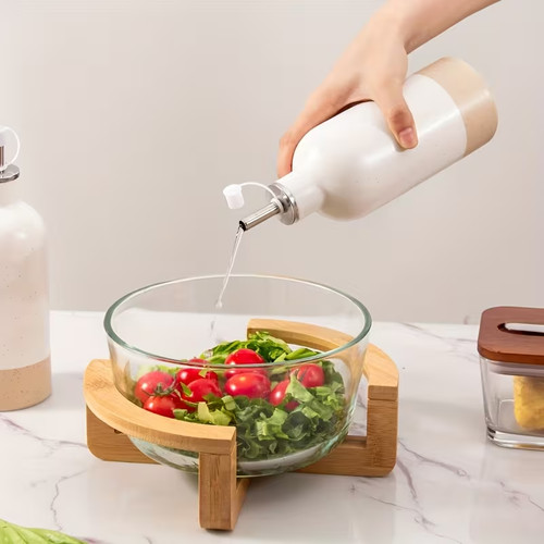 Bouteille distributeur huile - bouteille,