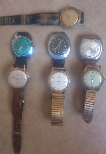 Lot montres anciennes 6 - de,