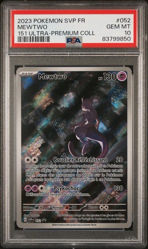 Mewtwo 052 mew 151 promo - 052, psa