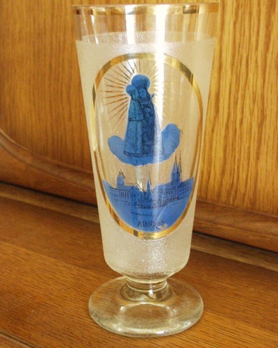 Ancien verre bière - verre, à