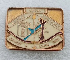 Archery Pins Archery, Archery Hunting 1990. Bronze Version 26x36mm